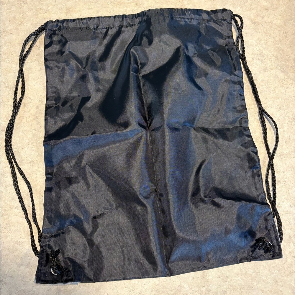 Black Vortex Drawstring Bag - Picture 2 of 2